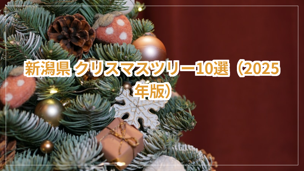 新潟県 クリスマスツリー